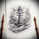 Tattoo Anchor Sketches - 10.12.2023 tattoovalue.net 460