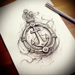 Tattoo Anchor Sketches - 10.12.2023 tattoovalue.net 465