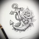 Tattoo Anchor Sketches - 10.12.2023 tattoovalue.net 469
