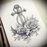 Tattoo Anchor Sketches - 10.12.2023 tattoovalue.net 470