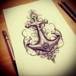 Tattoo Anchor Sketches - 10.12.2023 tattoovalue.net 475