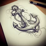 Tattoo Anchor Sketches - 10.12.2023 tattoovalue.net 478