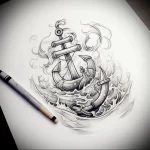 Tattoo Anchor Sketches - 10.12.2023 tattoovalue.net 481