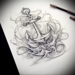 Tattoo Anchor Sketches - 10.12.2023 tattoovalue.net 482