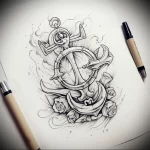 Tattoo Anchor Sketches - 10.12.2023 tattoovalue.net 485