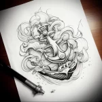 Tattoo Anchor Sketches - 10.12.2023 tattoovalue.net 487