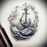 Tattoo Anchor Sketches - 10.12.2023 tattoovalue.net 495