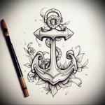 Tattoo Anchor Sketches - 10.12.2023 tattoovalue.net 498