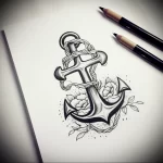Tattoo Anchor Sketches - 10.12.2023 tattoovalue.net 503