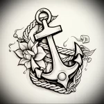 Tattoo Anchor Sketches - 10.12.2023 tattoovalue.net 510