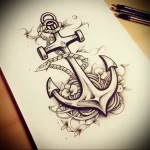 Tattoo Anchor Sketches - 10.12.2023 tattoovalue.net 511