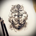 Tattoo Anchor Sketches - 10.12.2023 tattoovalue.net 524