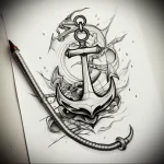 Tattoo Anchor Sketches - 10.12.2023 tattoovalue.net 527