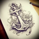 Tattoo Anchor Sketches - 10.12.2023 tattoovalue.net 529