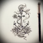 Tattoo Anchor Sketches - 10.12.2023 tattoovalue.net 534