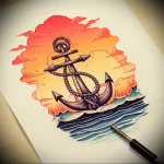 Tattoo Anchor Sketches - 10.12.2023 tattoovalue.net 536