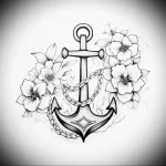 Tattoo Anchor Sketches - 10.12.2023 tattoovalue.net 550