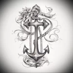 Tattoo Anchor Sketches - 10.12.2023 tattoovalue.net 558