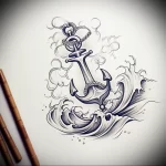 Tattoo Anchor Sketches - 10.12.2023 tattoovalue.net 562
