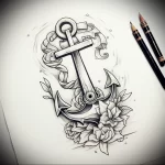 Tattoo Anchor Sketches - 10.12.2023 tattoovalue.net 563