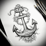 Tattoo Anchor Sketches - 10.12.2023 tattoovalue.net 565