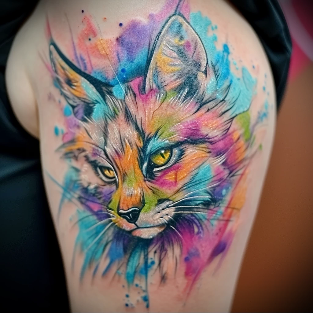 What are the best ink colors for tattoos - A close up of a beautifully healed colorful animal t b efeac _1_2_3 - 030124 tattoovalue.net 008