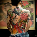 What are the best ink colors for tattoos - A person proudly showing off their large colorful ba ca b cfcaeb - 030124 tattoovalue.net 115