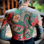 What are the best ink colors for tattoos - A person proudly showing off their large colorful ba ca b cfcaeb _1_2 - 030124 tattoovalue.net 117