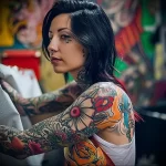 What are the best ink colors for tattoos - A tattoo artist hosting a QA about colorful tattoo o ecb fce - 030124 tattoovalue.net 185