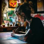 What are the best ink colors for tattoos - A tattoo enthusiast planning their next colorful pie edfe d c dfd - 030124 tattoovalue.net 206