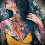 What are the best ink colors for tattoos - A tattoo enthusiast showcasing their healed and vibr eac ce d c cabf - 030124 tattoovalue.net 211