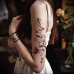 What are the best ink colors for tattoos - A woman with an elegant white ink tattoo on her fore df ce bb eadc - 030124 tattoovalue.net 306