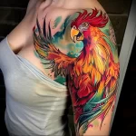What are the best ink colors for tattoos - Examples of Successful Colorful Tattoos style r a bda fd f fbaa - 030124 tattoovalue.net 341