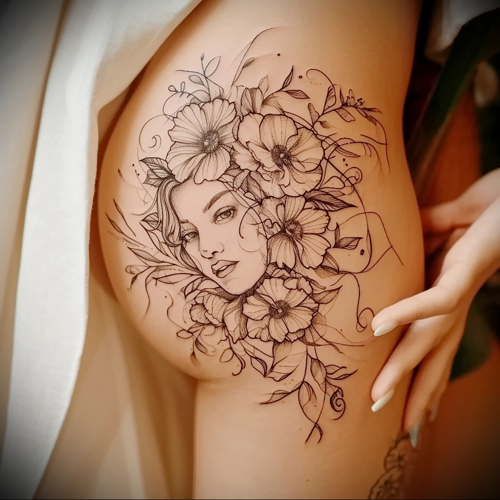 example of an intimate tattoo design - 090224 tattoovalue.net 057