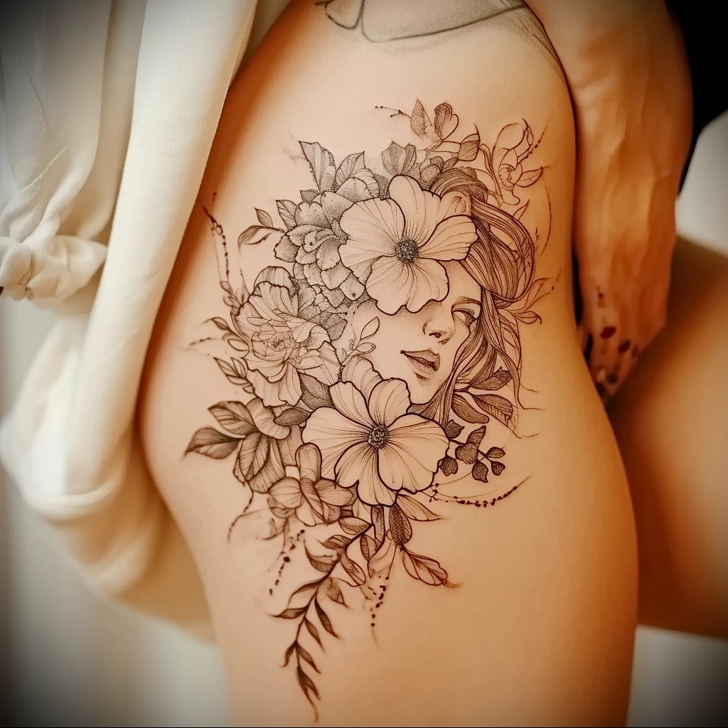 example of an intimate tattoo design - 090224 tattoovalue.net 061
