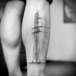 tattoo drawing about radio - Realistic example of a tattoo on a persons body depi ec e a ebbcaceca _1 - 130224 tattoovalue.net 010