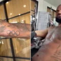 LeBron James Gets Olympic Rings Tattoo After 2024 Victory in Paris - 250924 tattoovalue.net 01