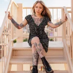 Megan Massacre- Tattoo Model and Artist №010 - tattoovalue.net 01102024