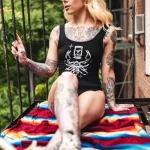 Megan Massacre- Tattoo Model and Artist №017 - tattoovalue.net 01102024