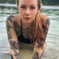 Megan Massacre- Tattoo Model and Artist №018 - tattoovalue.net 01102024