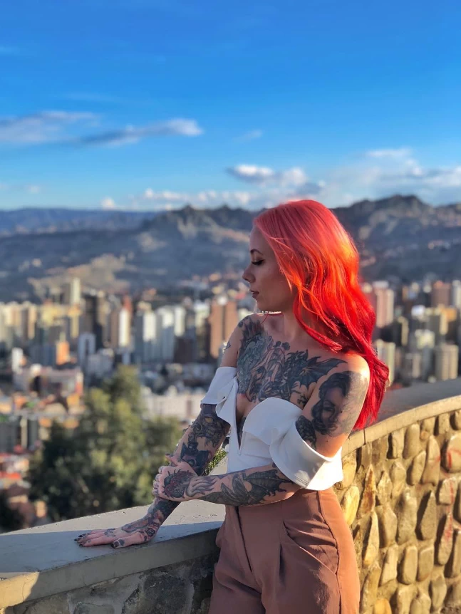 Megan Massacre- Tattoo Model and Artist №020 - tattoovalue.net 01102024