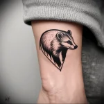 Badger Tattoo №024 - tattoovalue.net 03102024