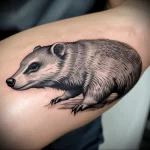 Badger Tattoo №046 - tattoovalue.net 03102024