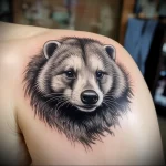 Badger Tattoo №111 - tattoovalue.net 03102024