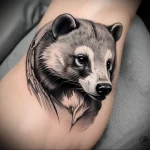 Badger Tattoo №119 - tattoovalue.net 03102024