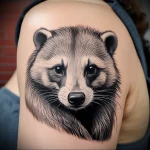 Badger Tattoo №128 - tattoovalue.net 03102024