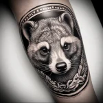 Badger Tattoo №132 - tattoovalue.net 03102024