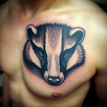 Badger Tattoo №144 - tattoovalue.net 03102024