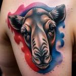 Camel Tattoo №009 - tattoovalue.net 09102024