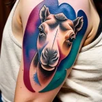 Camel Tattoo №010 - tattoovalue.net 09102024